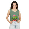 Image of ๐ต๐ Unisex Garment-Dyed Tank Top โ Cactus Love in Every Stitch! ๐๐ต