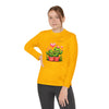 Image of ๐ต๐ Hugs, Smiles & Cactus Love โ All in One Tee! Youth Long Sleeve Competitor Tee ๐๐