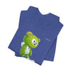 Image of ๐น๐ป Skater Bear: The "Positive Emotions Only" Unisex Jersey Short Sleeve Tee โจ