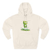 Image of ๐ป Skater Bear: Your New "Good Vibes Only" Three-Panel Fleece Hoodie ๐นโจ