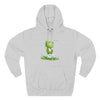 Image of ๐ป Skater Bear: Your New "Good Vibes Only" Three-Panel Fleece Hoodie ๐นโจ