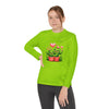 Image of ๐ต๐ Hugs, Smiles & Cactus Love โ All in One Tee! Youth Long Sleeve Competitor Tee ๐๐