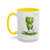 Image of ๐ป๐น Sip with Main Character Energy: The Skater Bear Accent Coffee Mug(11, 15oz) โโจ