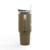 Image of ๐ป๐น Big Sips, Big Vibes: The Skater Bear 40oz Insulated Travel Mug ๐ฅคโจ