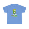 Image of ๐ป๐น Skater Bear: The "Positive Emotions Only" Unisex Heavy Cotton Tee โจ