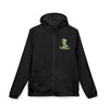 Image of ๐ฅ๐ป Skater Bear: The Ultimate "Good Vibes" Unisex Full-Zip Windbreaker Jacket ๐น๐จ