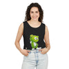 Image of ๐ป๐น Skater Bear: The "Positive Emotions Only" Unisex Garment-Dyed Tank Top โ๏ธ๐
