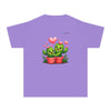 Image of ๐ต๐ Youth Midweight Tee - Cute Cactus Hugs Youth Tee โ Comfort, Joy & Smiles!
