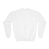 Image of ๐ป Skater Bear: The "Positive Vibes Only" Youth Crewneck Sweatshirt ๐นโจ