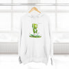 Image of ๐ป Skater Bear: Your New "Good Vibes Only" Three-Panel Fleece Hoodie ๐นโจ
