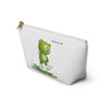 Image of ๐ป๐น Stash Your Chaos in Style: The Skater Bear Pouch - Accessory Pouch w T-bottom ๐โจ