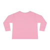 Image of ๐ป๐น Skater Bear: The "Positive Vibes Only" Toddler Long Sleeve Tee ๐โจ