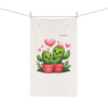 Image of ๐ต๐ Adorable Cactus Hug Tea Towel โ A Touch of Love for Your Kitchen! ๐๐ต