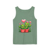 Image of ๐ต๐ Unisex Garment-Dyed Tank Top โ Cactus Love in Every Stitch! ๐๐ต