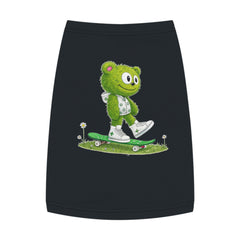 🐻🛹 Style for Your Sidekick: The Skater Bear Pet Tank Top 🐾💚