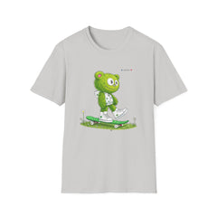 🐻💚 Skater Bear: Unisex Softstyle T-Shirt - The Ultimate 