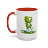 Image of 🐻🛹 Sip with Main Character Energy: The Skater Bear Accent Coffee Mug(11, 15oz) ☕✨