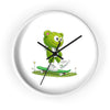 Image of 🛹🐻 Time to Vibe: The Skater Bear Wall Clock ⏰✨