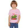 Image of 🌵💖 Meet our Cute Cactus Toddler T-Shirt — where comfort meets adorable style!