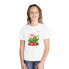 Image of 🌵💕 Youth Midweight Tee - Cute Cactus Hugs Youth Tee  — Comfort, Joy & Smiles!