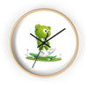 Image of 🛹🐻 Time to Vibe: The Skater Bear Wall Clock ⏰✨