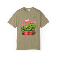 🌵💖 Unisex Garment-Dyed T-Shirt – Cactus Love Edition 🌵💖