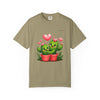 Image of 🌵💖 Unisex Garment-Dyed T-Shirt – Cactus Love Edition 🌵💖