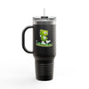 Image of 🐻🛹 Big Sips, Big Vibes: The Skater Bear 40oz Insulated Travel Mug 🥤✨