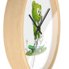 Image of 🛹🐻 Time to Vibe: The Skater Bear Wall Clock ⏰✨
