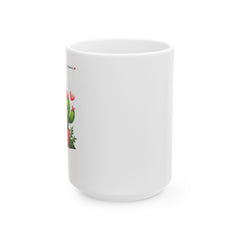 🌵💕 Cute Cactus Hug Mug – Ceramic Mug (11 oz & 15 oz) 💕🌵