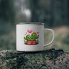 Image of ☕💕 Adorable Enamel Camping Mug - Cozy Sips with a Touch of Love! ✨