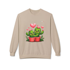 🌵💕 Unisex Midweight Softstyle Fleece Crewneck Sweatshirt – Cozy, Cute & Full of Love! ✨💖