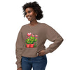Image of 🌵💖 Cozy, Cute & Full of Love – Unisex Lightweight Crewneck Sweatshirt! 💖🌵