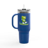 Image of 🐻🛹 Big Sips, Big Vibes: The Skater Bear 40oz Insulated Travel Mug 🥤✨