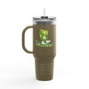 Image of 🐻🛹 Big Sips, Big Vibes: The Skater Bear 40oz Insulated Travel Mug 🥤✨