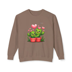 🌵💖 Cozy, Cute & Full of Love – Unisex Lightweight Crewneck Sweatshirt! 💖🌵
