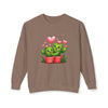 Image of 🌵💖 Cozy, Cute & Full of Love – Unisex Lightweight Crewneck Sweatshirt! 💖🌵
