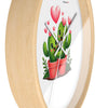 Image of ✨ 🕰️ Adorable Wall Clocks - Time to Fall in Love with Cuteness! 🌵💕