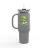 Image of 🐻🛹 Big Sips, Big Vibes: The Skater Bear 40oz Insulated Travel Mug 🥤✨
